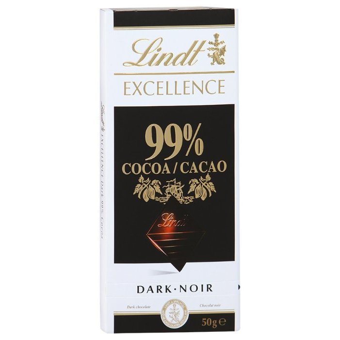 Lindt Excellence Bitter 99% kakao