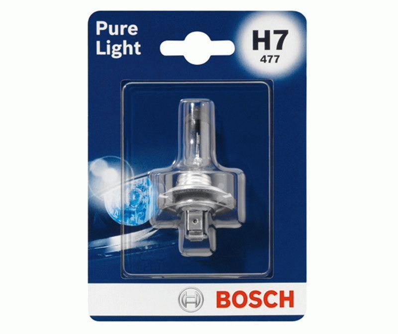 BOSCH H7 Lumină pură