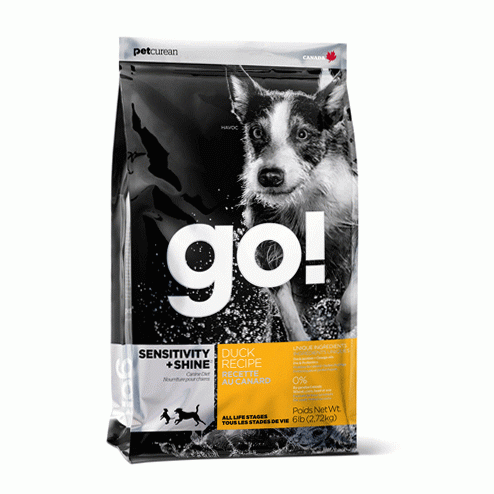 GO! NATURLIG HELISK Känslighet + Shine Duck Dog Recept