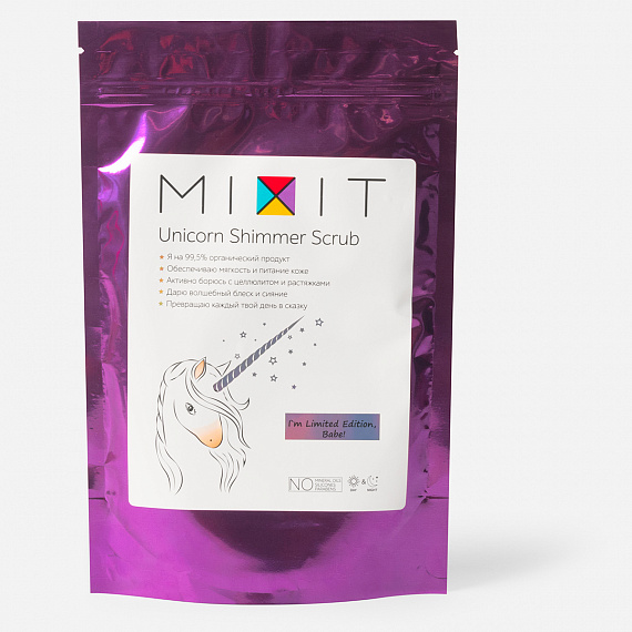 MIXIT Unicorn Shimmer skrubis