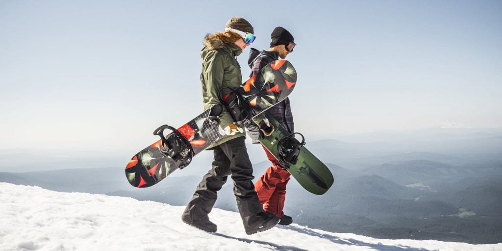 Vyberte si držák pro snowboarding