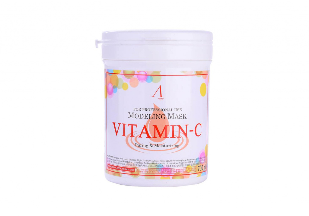 Anskin Vitamin-C Alginate Mask for Dull Skin