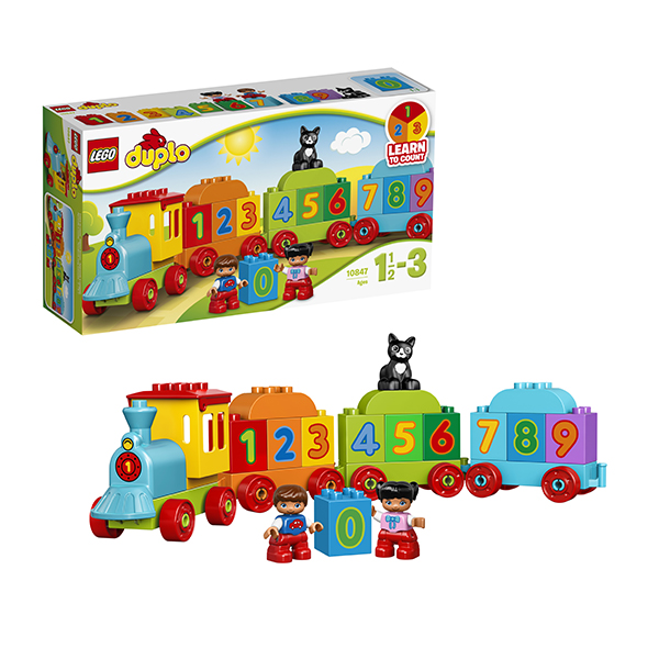 LEGO DUPLO 10847 Lego Duplo Numărătoare și joc de tren