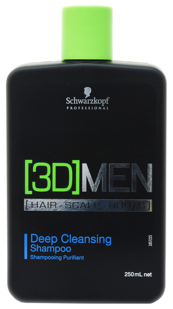 Schwarzkopf Professional 3D MEN sakņu aktivatora šampūns