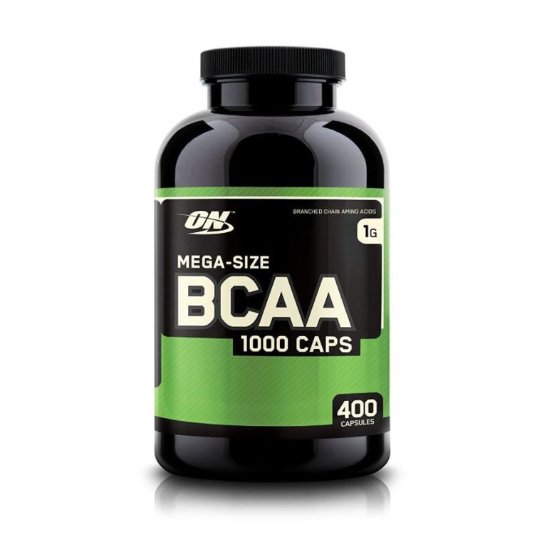 Optimaalinen ravitsemus BCAA 1000 korkki