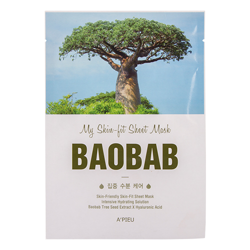 A bőrre illeszkedő lapmaszk Baobab