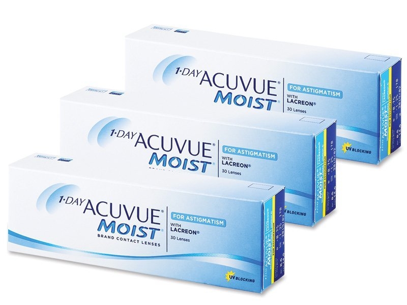 Acuvue 1 día húmedo por el astigmatismo Johnson & Johnson