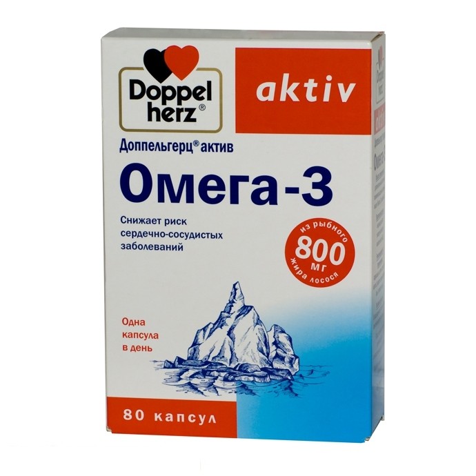 Doppelgerts Omega-3 Activos