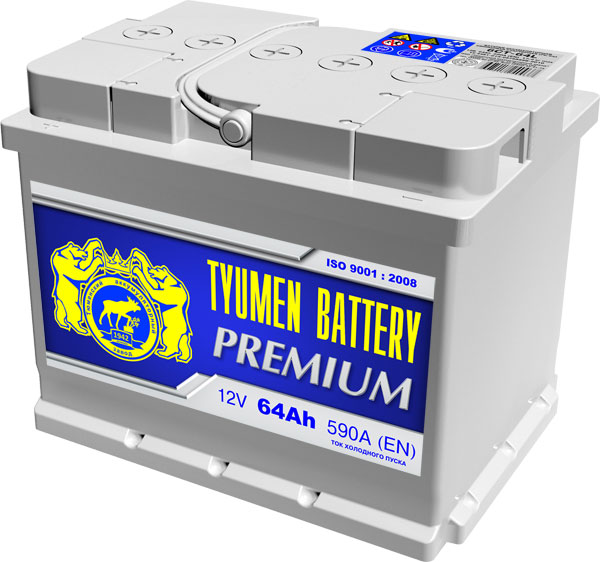 Tyumen baterie Premium 6CT-64