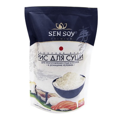 Sen Sojina okrugla riža za suši 250 g