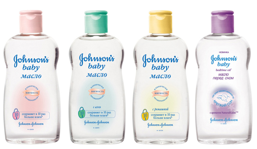 Oil Johnsons Baby من علامات التمدد أثناء الحمل