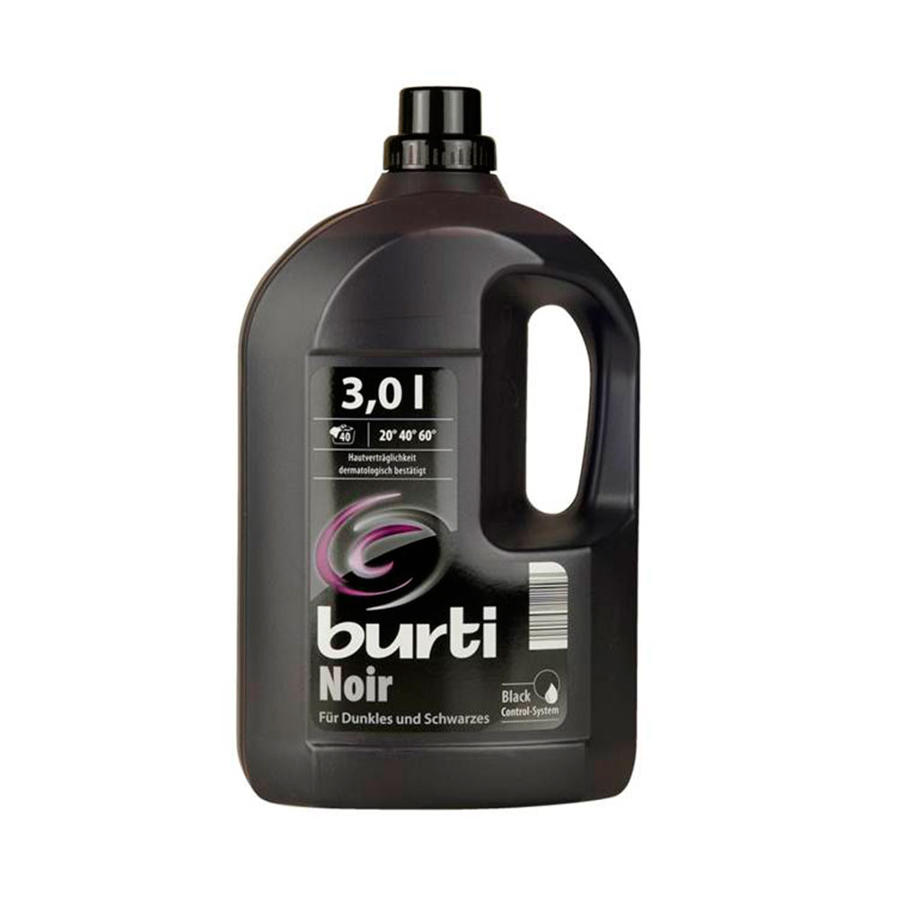 Detergent lichid Burti Noir pentru spălarea neagră