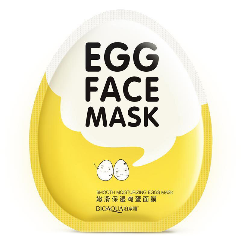 Bioaqua fuktgivande ansiktsmaske med äggula