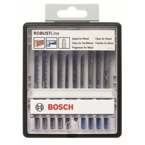 Un conjunto de archivos para jigsaw BOSCH Robust Line.