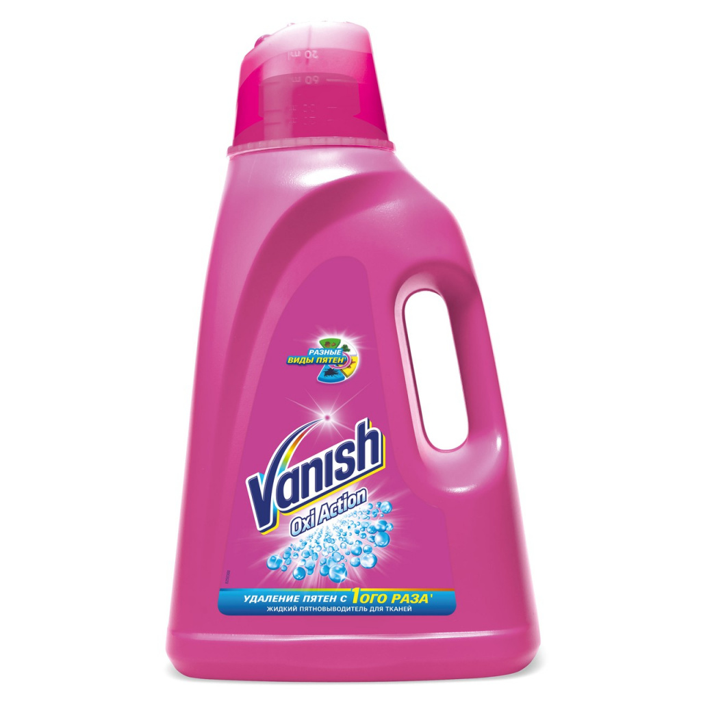 VANISH Oxi Action Stain Remover kankaille (neste), 3l