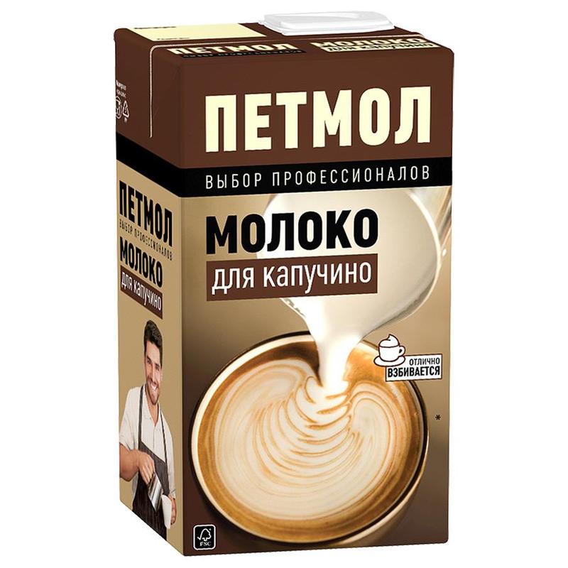 Ultrapasteuriserad petmol 3,2% för cappuccino