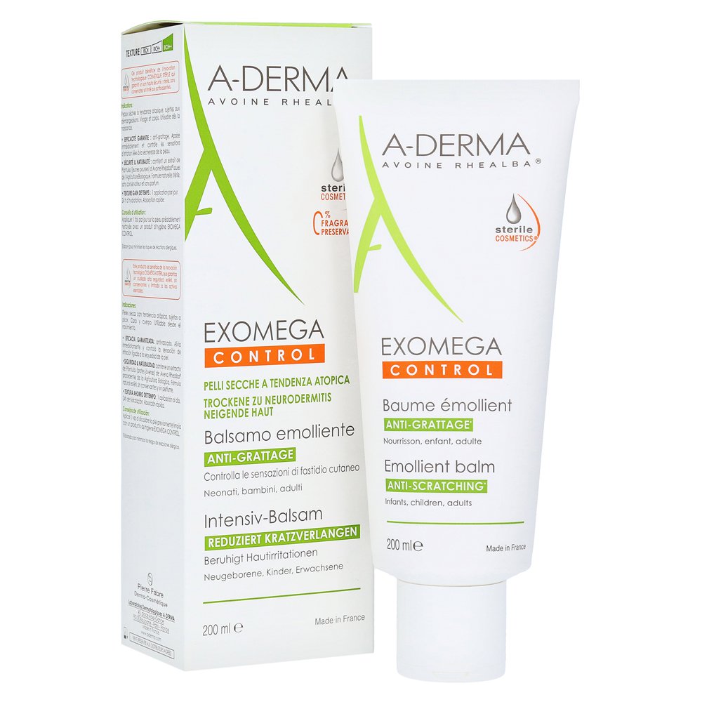 A-derma Ekzomega Control Smoothing Cream