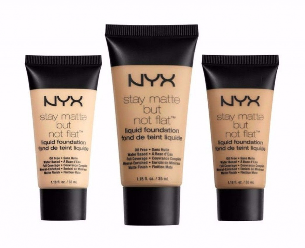 NYX Professional Make Up uzturēšanās matēts, bet ne plakans šķidrums fonds