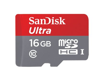 SanDisk Ultra MicroSDHC Klass 10 UHS-I