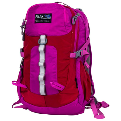 BACKPACK ADOLESCENT POLAR P3820 PINK-RED