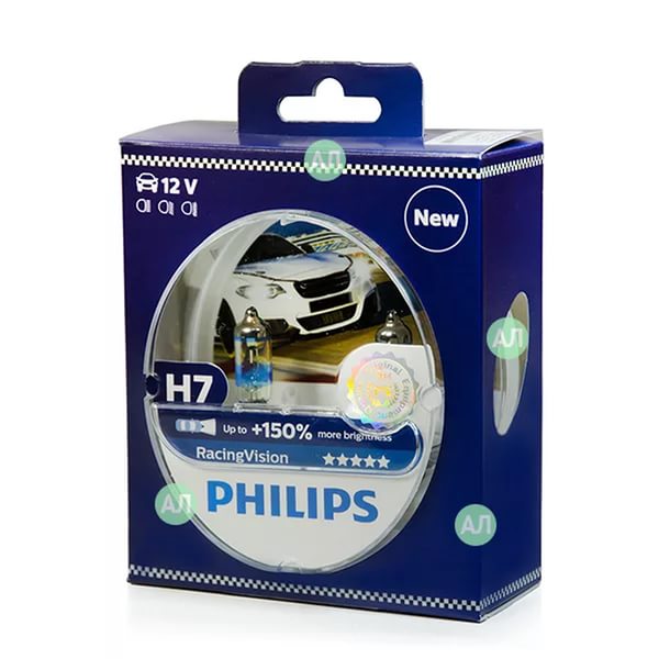 PHILIPS RacingVision + 150٪ H7