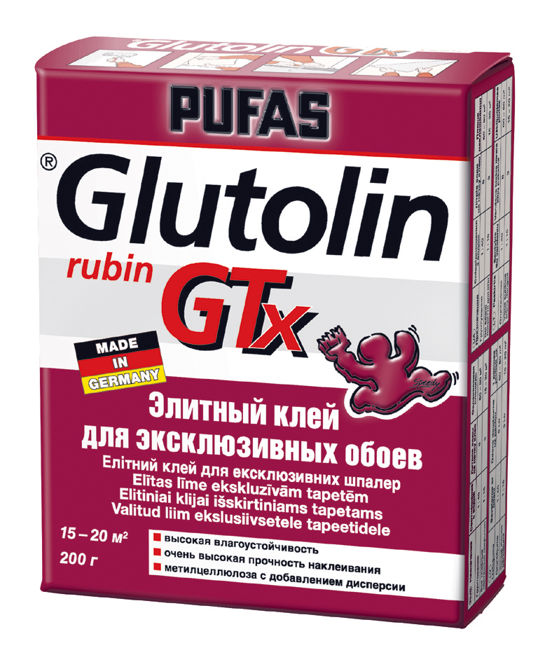 Pufas glutolīns GTX rubīns