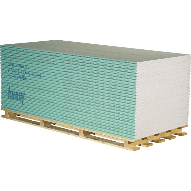 KNAUF GSP-H2 mitruma izturīgs 2500x1200x9.5mm