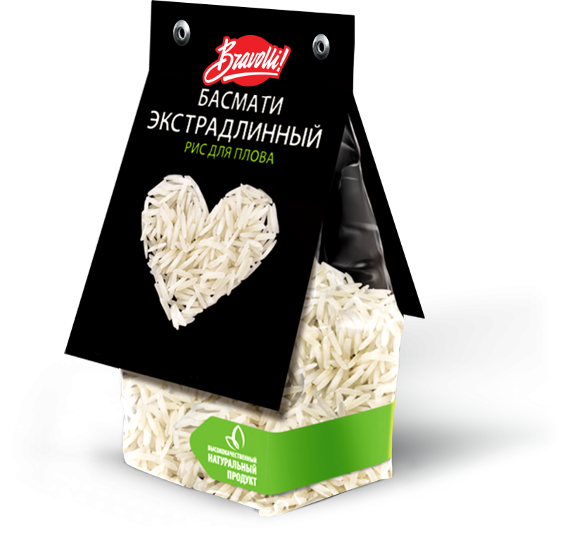 Rice Bravolli! Extrinlinny Basmati pro pilaf, 350 g