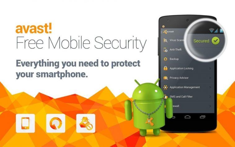 Mobile Security & Avast Androidille