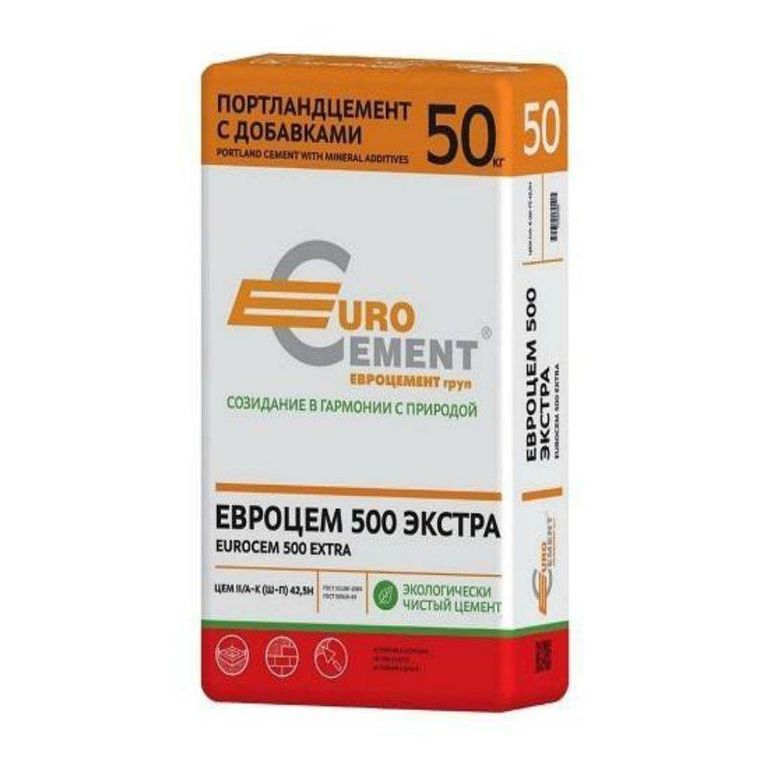 EuroCement 500 Extra D20 CEM II 42.5 N