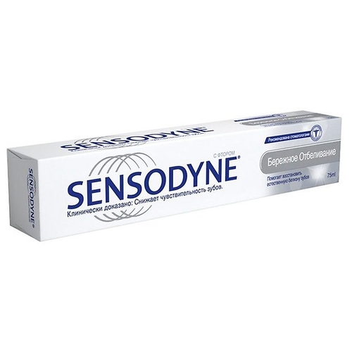 Sensodyne لطيف التبييض
