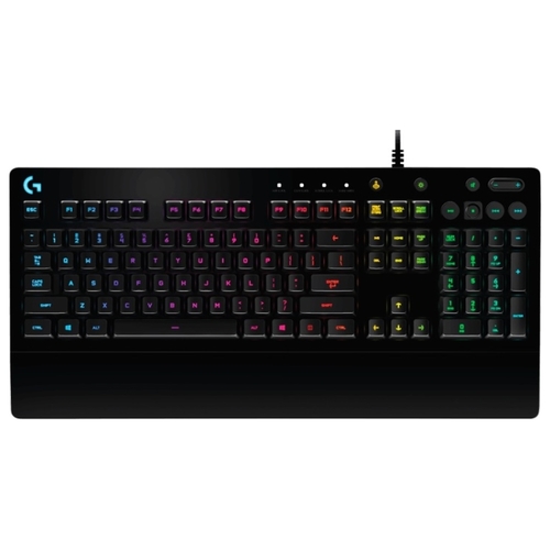 Logitech G213 Prodigy RGB Gaming Keyboard Svart USB