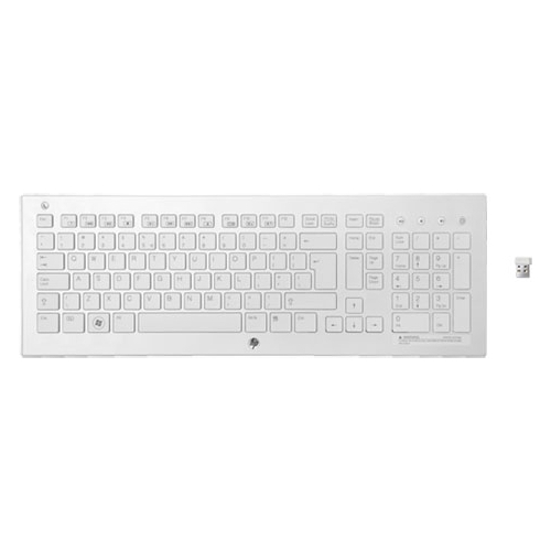 لوحة مفاتيح HP K5510 اللاسلكية H4J89AA أبيض USB