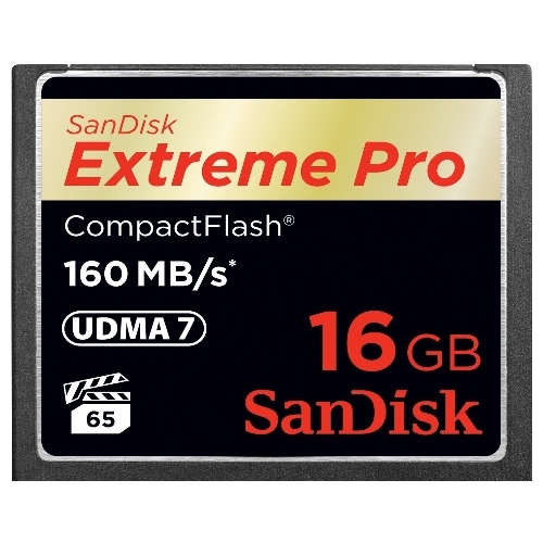 SanDisk Extreme Pro CompactFlash 160 MB / s