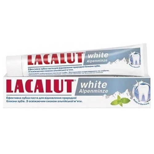 Lacalut balta alpenminze