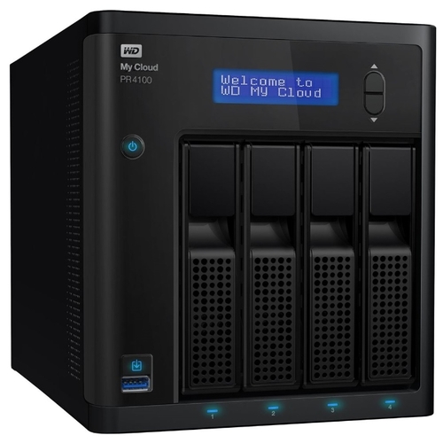 Western Digital My Cloud Pro Series PR4100 de 32 TB (WDBNFA0320KBK)