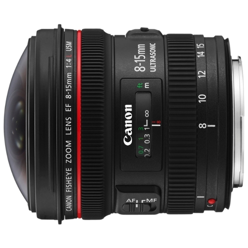 Canon EF 8-15mm f / 4.0L halszem USM